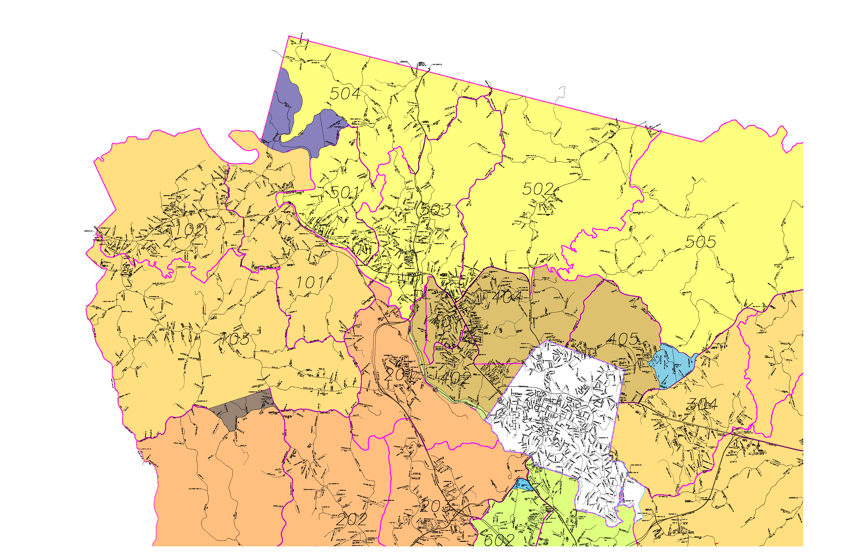 2020 Precinct Changes